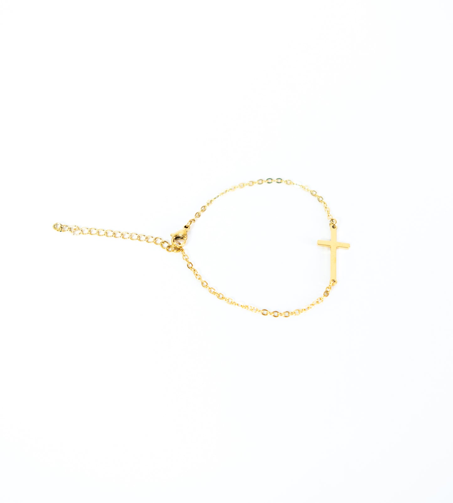 Gold "Cross" Bracelet
