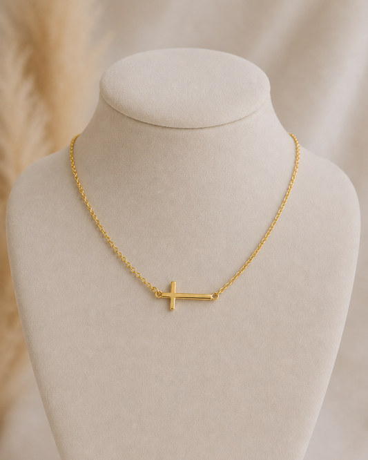 "Cross" Gold chain
